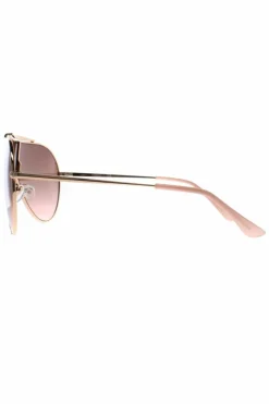 Sunglasses*Guess Shield Rose Brown Gradient GF0370 Gold