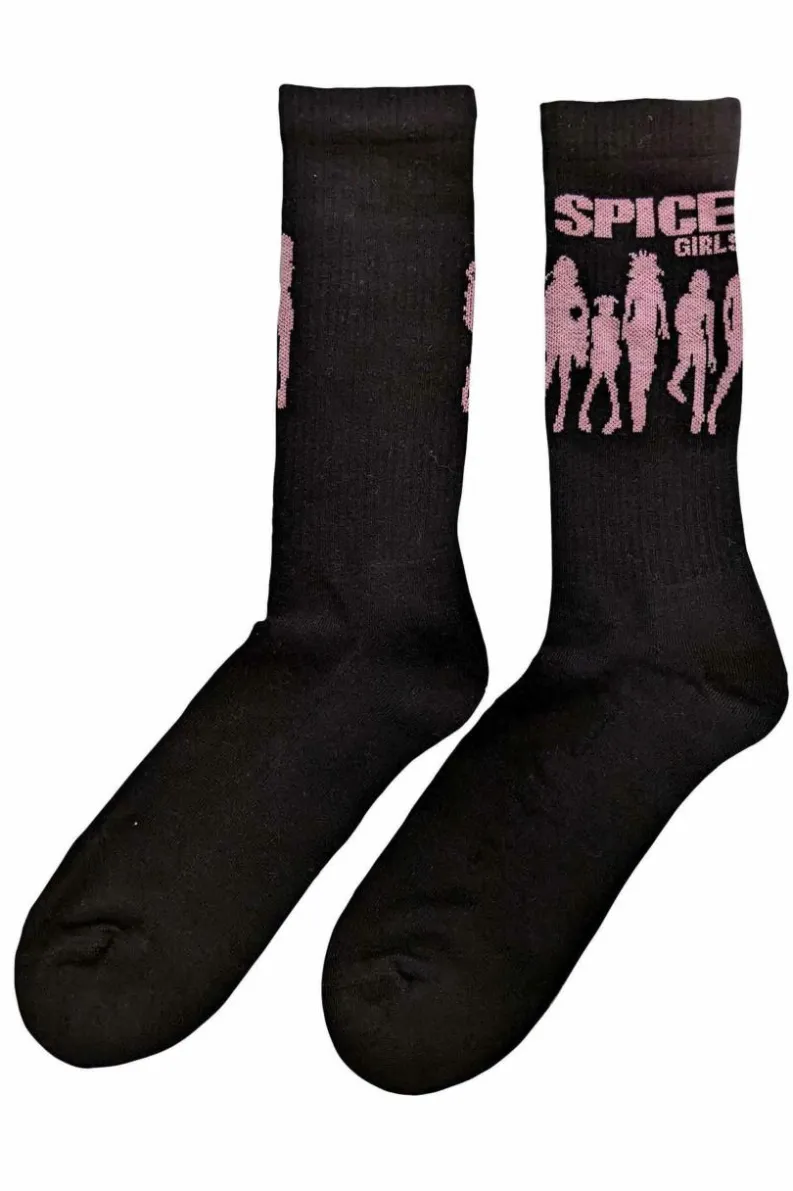 Tights & Socks|Tights & Socks*The Spice Girls Silhouette Ankle Socks Black