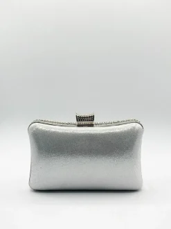 Handbags|Clutch Bags*SVNX Diamante Clutch Bag Silver