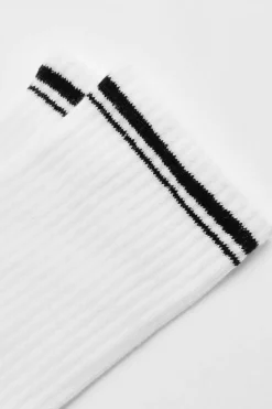 Tights & Socks|Tights & Socks*boohoo Single Stripe Sport Sock white