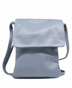 Cross-Body Bags|Handbags*Kitise Small Italian Genuine Leather Crossbody Handbag Stylishy Phone Bag Beige