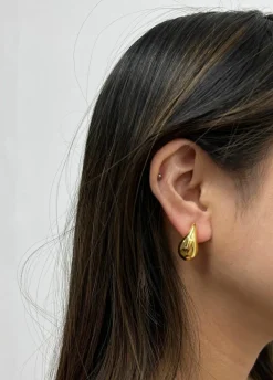 Earrings*SVNX Small Waterdrop Earring in Gold