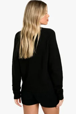 Cardigans|Knitwear*boohoo Soft Knit Boxy Cardigan With Pockets black