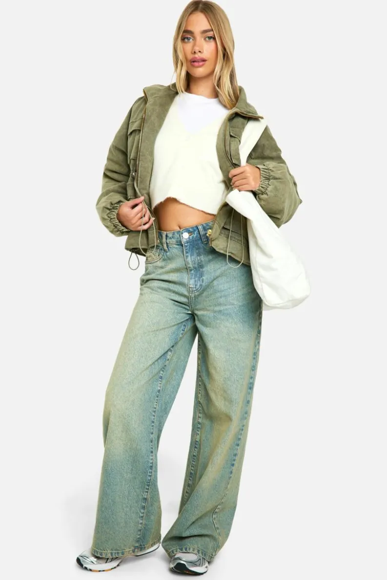 Cardigans|Jumpers & Cardigans*boohoo Soft Knit Fine Gauge Crop Cardigan ecru