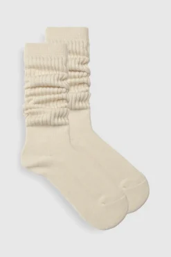 Tights & Socks|Tights & Socks*boohoo Soft Slouchy Socks cream