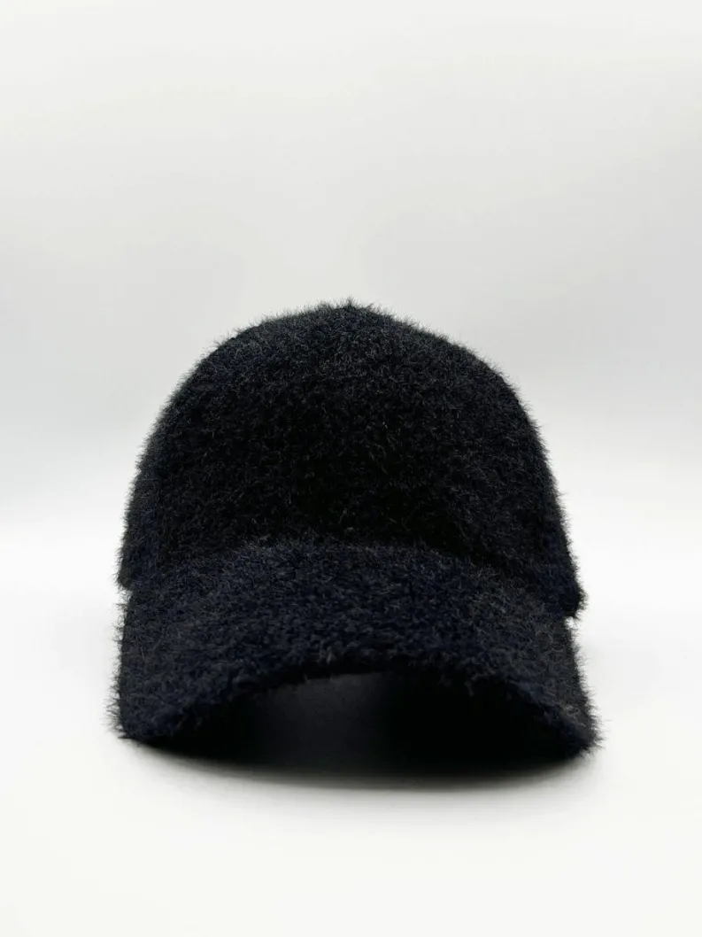 Hats & Gloves|Hats & Gloves*SVNX Soft Textured Cap In Black