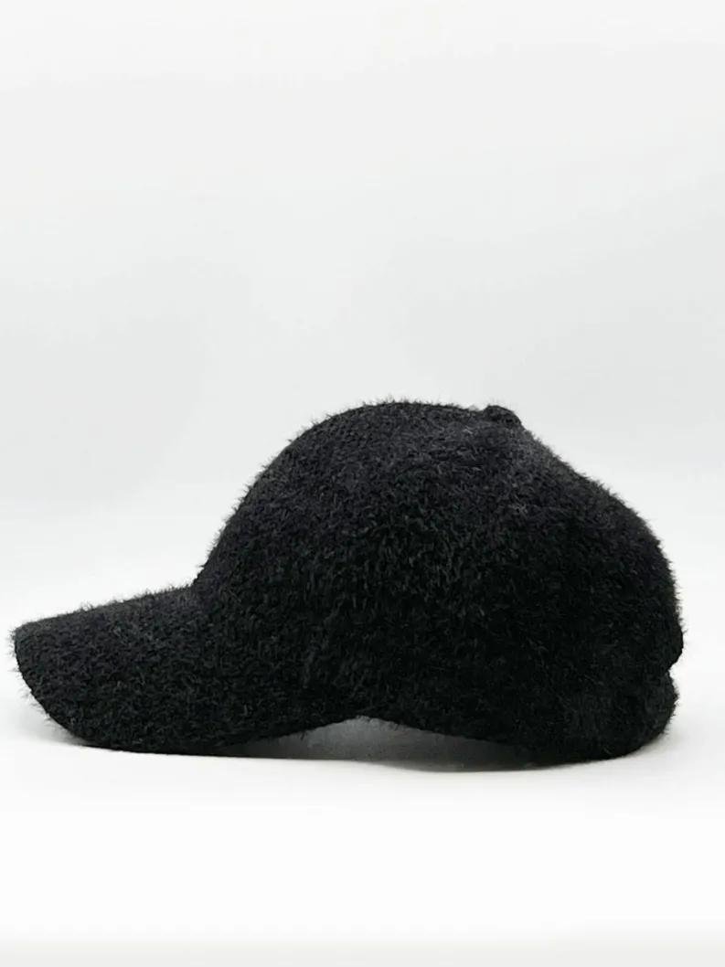 Hats & Gloves|Hats & Gloves*SVNX Soft Textured Cap In Black