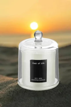 Candles & Diffusers|Candles*Living and Home Soy Wax Pear & Freesia Scented Jar Candle White