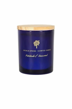 Candles & Diffusers|Candles*Nicola Spring Soy Wax Scented Candle - 130g - Patchouli & Rosewood Blue
