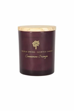 Candles & Diffusers|Candles*Nicola Spring Soy Wax Scented Candle 130g Cinnamon & Orange Purple