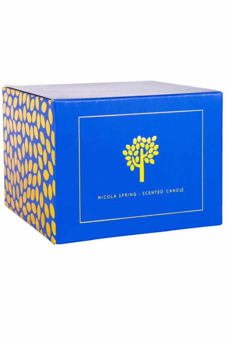 Candles & Diffusers|Candles*Nicola Spring Soy Wax Scented Candle 350g Green Pomelo & Passion Fruit Grey