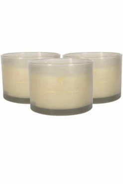 Candles & Diffusers|Candles*Nicola Spring Soy Wax Scented Candles 350g Green Pomelo & Passion Fruit Pack of 3 Grey