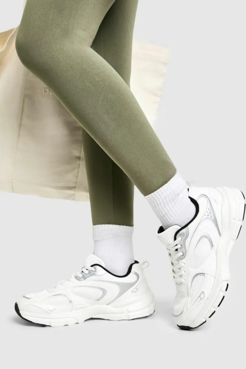 Trainers*boohoo Sports Panelled Chunky Trainers white