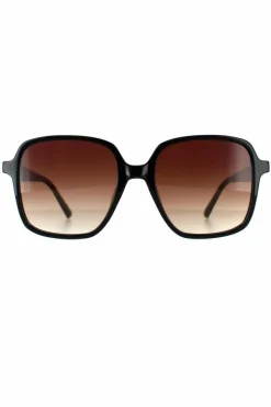Sunglasses*Ted Baker Square Brown Gradient TB1688 Romey Black