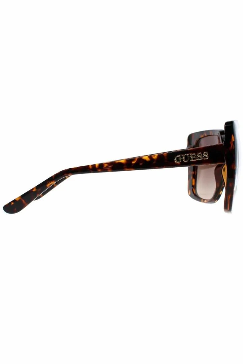 Sunglasses*Guess Square Brown Gradient GF6142 Black