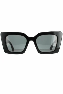 Sunglasses*Burberry Square Dark Grey BE4344 Daisy Black