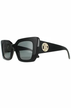 Sunglasses*Burberry Square Dark Grey BE4344 Daisy Black
