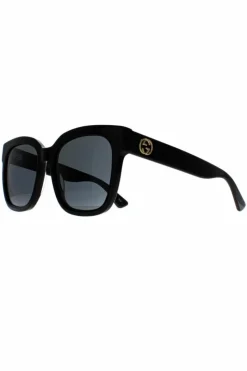 Sunglasses*Gucci Square Grey GG0034SN Black
