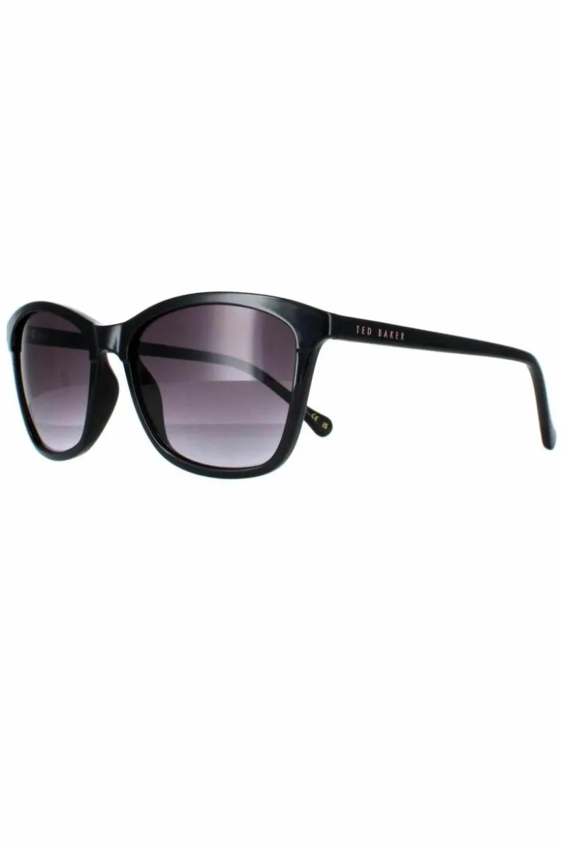 Sunglasses*Ted Baker Square Grey Gradient TB1440 Tari Black