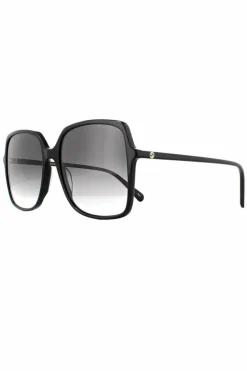 Sunglasses*Gucci Square Grey Gradient Sunglasses Black