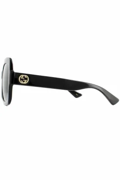 Sunglasses*Gucci Square Grey Gradient Sunglasses GG0036SN Black