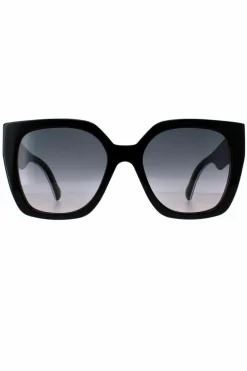 Sunglasses*Gucci Square Grey Gradient GG1300S Black
