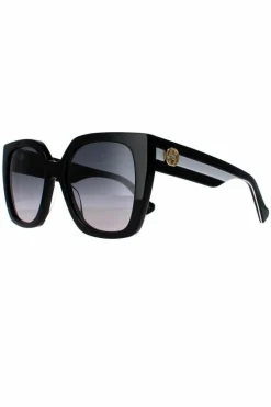 Sunglasses*Gucci Square Grey Gradient GG1300S Black