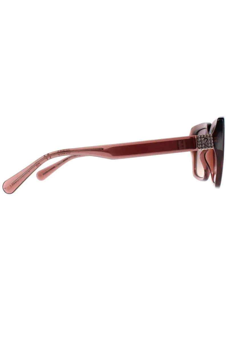 Sunglasses*Guess Square Burgundy Pink GU8243 Red