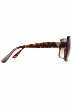 Sunglasses*Guess Square Dark Havana Gradient GF6180 Brown