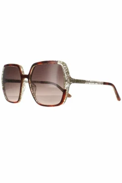 Sunglasses*Guess Square Dark Havana Gradient GU7883 Brown