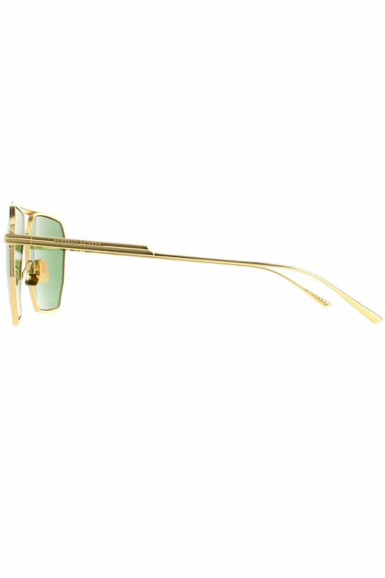 Sunglasses*Bottega Veneta Square Green BV1012S Gold