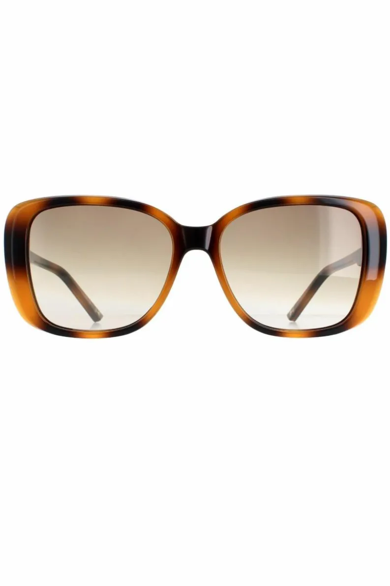 Sunglasses*Ted Baker Square Havana Gradient TB1640 Margo Brown