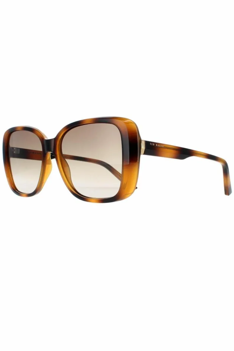 Sunglasses*Ted Baker Square Havana Gradient TB1640 Margo Brown
