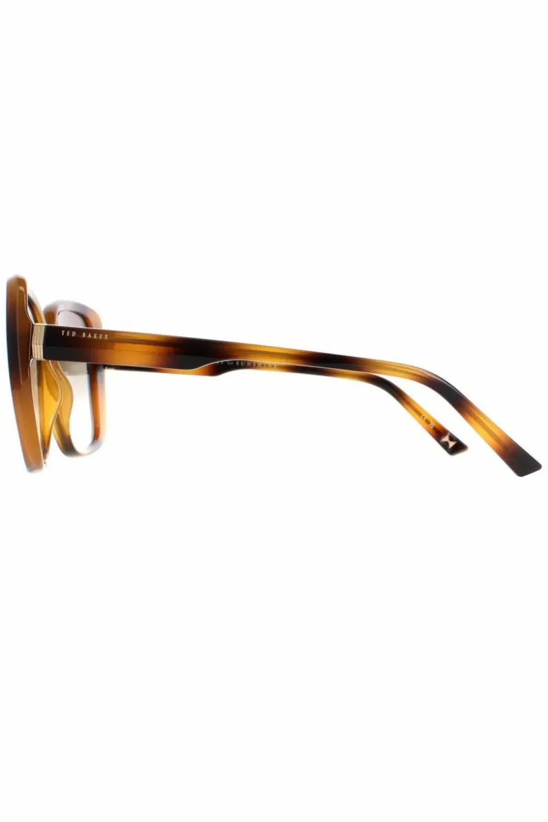Sunglasses*Ted Baker Square Havana Gradient TB1640 Margo Brown