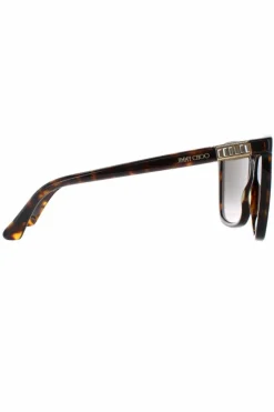 Sunglasses*Jimmy Choo Square Havana Gradient ALI/S Brown
