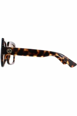 Sunglasses*Gucci Square Havana Gradient GG1337S Brown