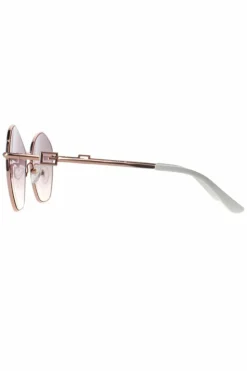 Sunglasses*Guess Square Shiny Rose Rose Gradient GU7907 Gold