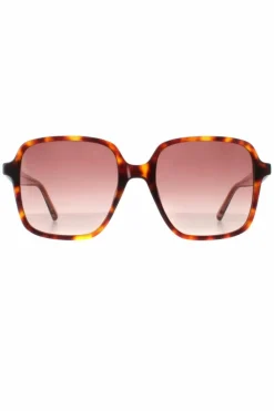 Sunglasses*Ted Baker Square Tortoise Pink Gradient TB1688 Brown