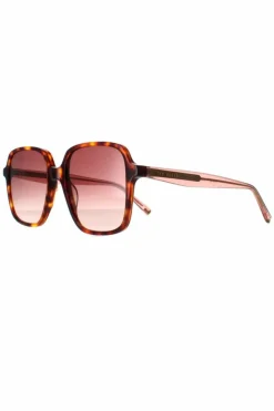 Sunglasses*Ted Baker Square Tortoise Pink Gradient TB1688 Brown