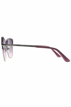Sunglasses*Guess Square Violet Bordeaux Mirror GU7738 Purple