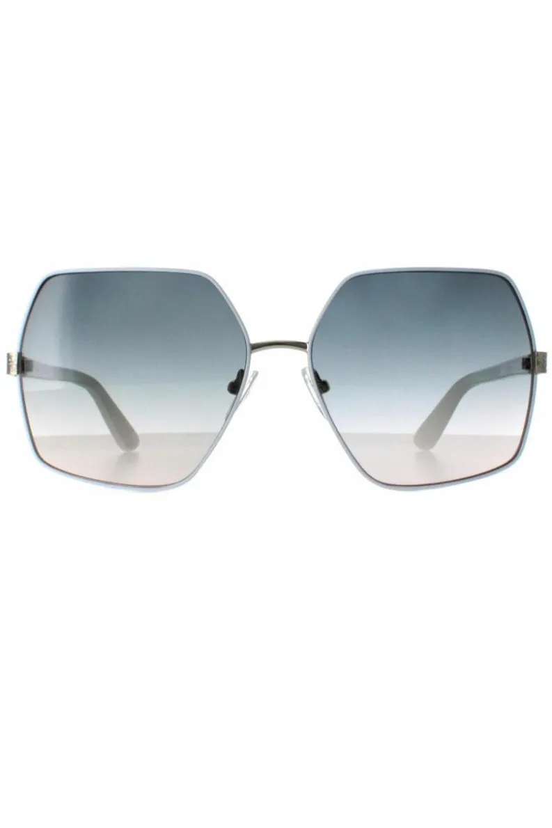 Sunglasses*Guess Square Blue Gradient GU7881-H White