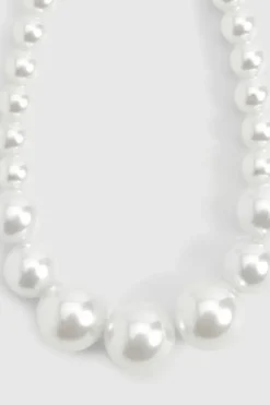 Necklaces*boohoo Statement Necklace pearl