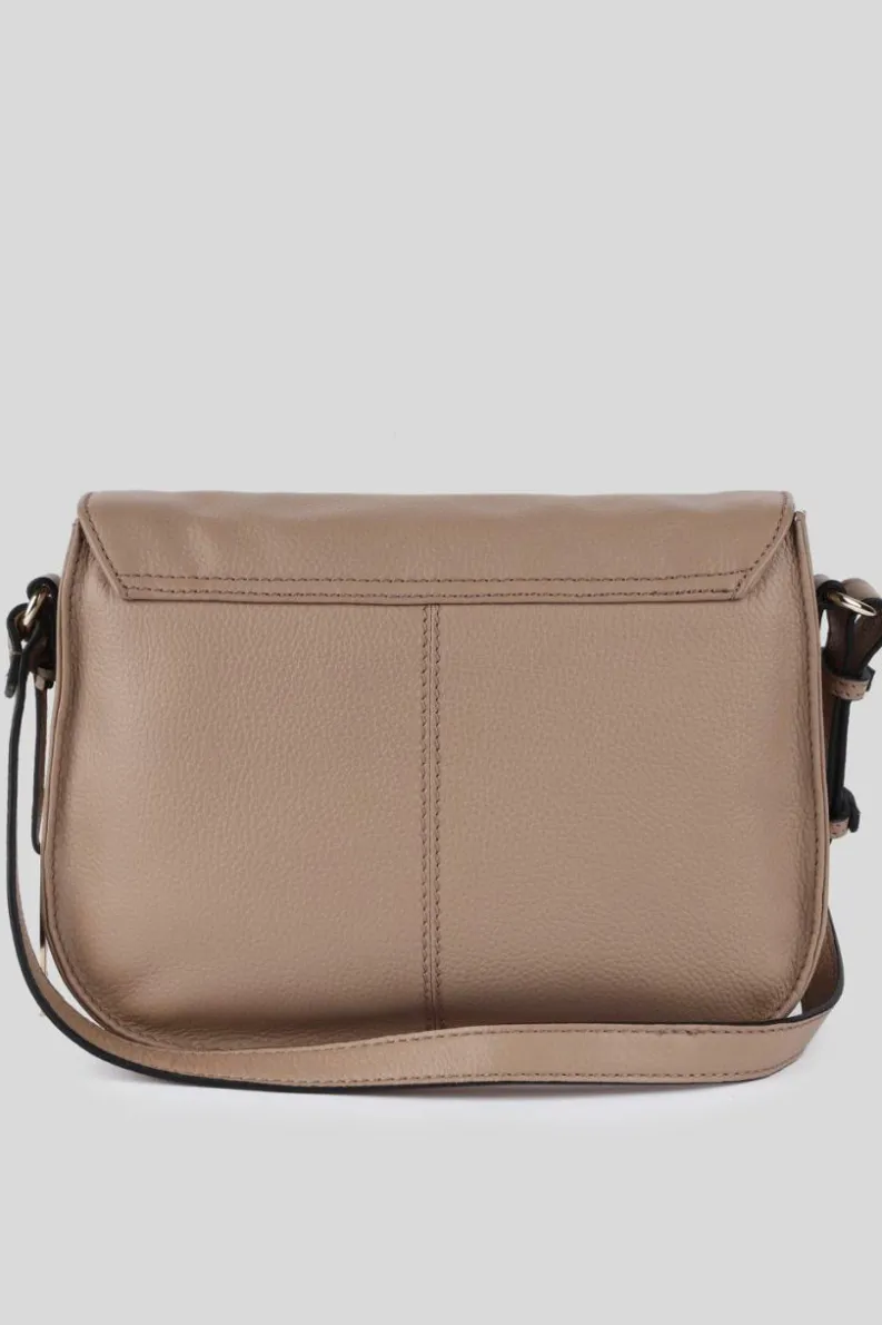 Cross-Body Bags*Ashwood Leather Stile Fiorentino' Real Leather Crossbody Bag Beige