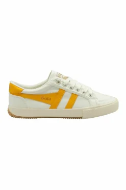 Trainers*Gola Stratus' Canvas Lace-Up Trainers Off White