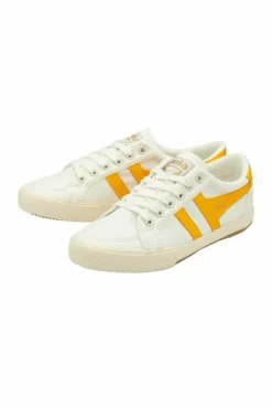 Trainers*Gola Stratus' Canvas Lace-Up Trainers Off White
