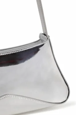 Shoulder Bags*My Accessories London Structured Shoulder Bag Silver