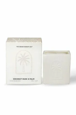 Candles & Diffusers|Candles*The Aromatherapy Company Sunset 200g Candle - Coconut Husk & Palm White