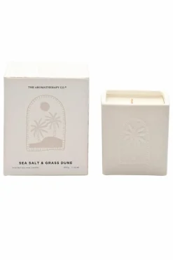 Candles & Diffusers|Candles*The Aromatherapy Company Sunset 200g Candle - Sea Salt & Grass Dunes White
