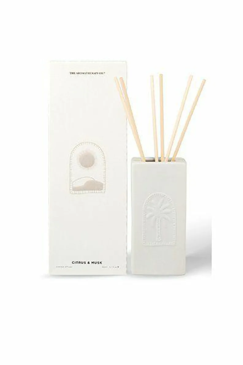 Candles & Diffusers|Candles*The Aromatherapy Company Sunset 150ml Diffuser - Citrus & Musk White