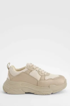 Trainers*boohoo Super Chunky Trainers beige
